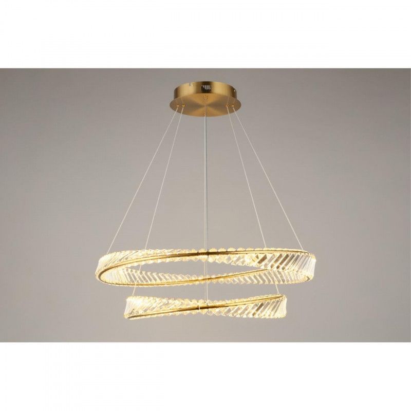 Каскадная люстра 80*50-130 см 65W, 3000K, Aployt Olimp APL.045.03.65, бронзовый