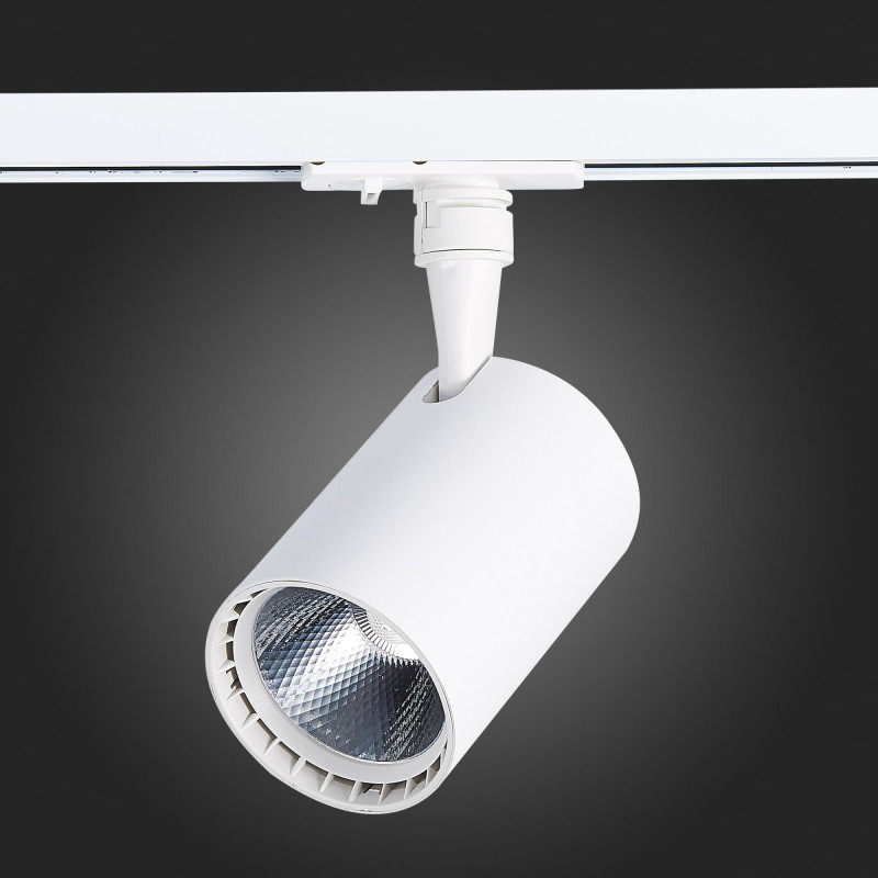 Трековый светильник 12*8 см, 15W 4000K ST LUCE Однофазная трековая система ST351.546.15.36 Белый