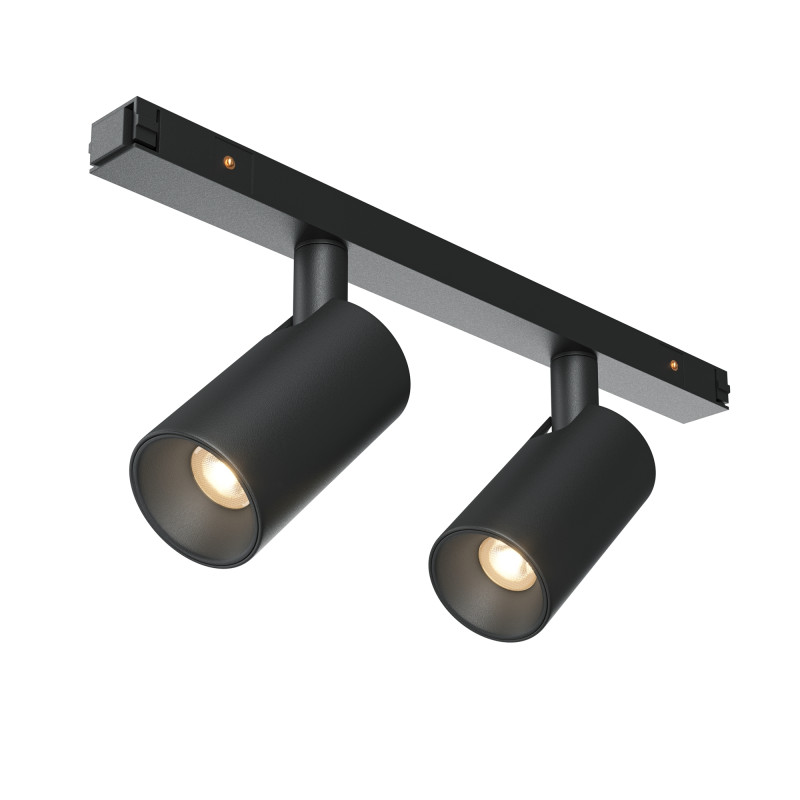Светильник на шине 3,2*3,2*5,8 см, LED, 3000-6000К, Maytoni Technical Focus Duo TR176-1-2X5WTW-M-B черный