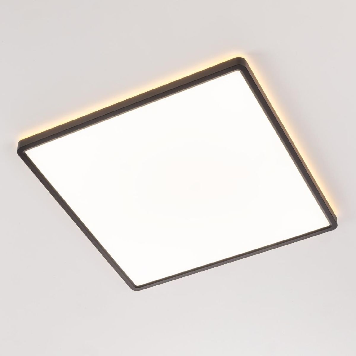 Потолочный светильник 40 см, 50W, 3000-5500K, Citilux Norma CL748K401, черный
