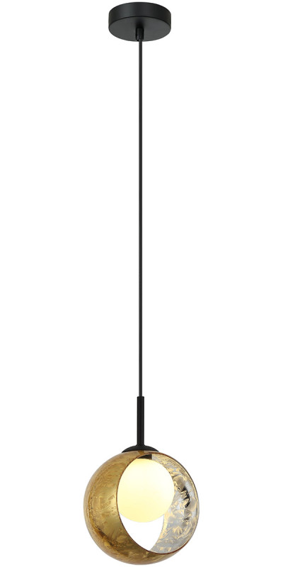 Подвесной светильник 18*18*150 см, 1*G9, 40W, Stilfort Raundi 2178/05/01PS черный