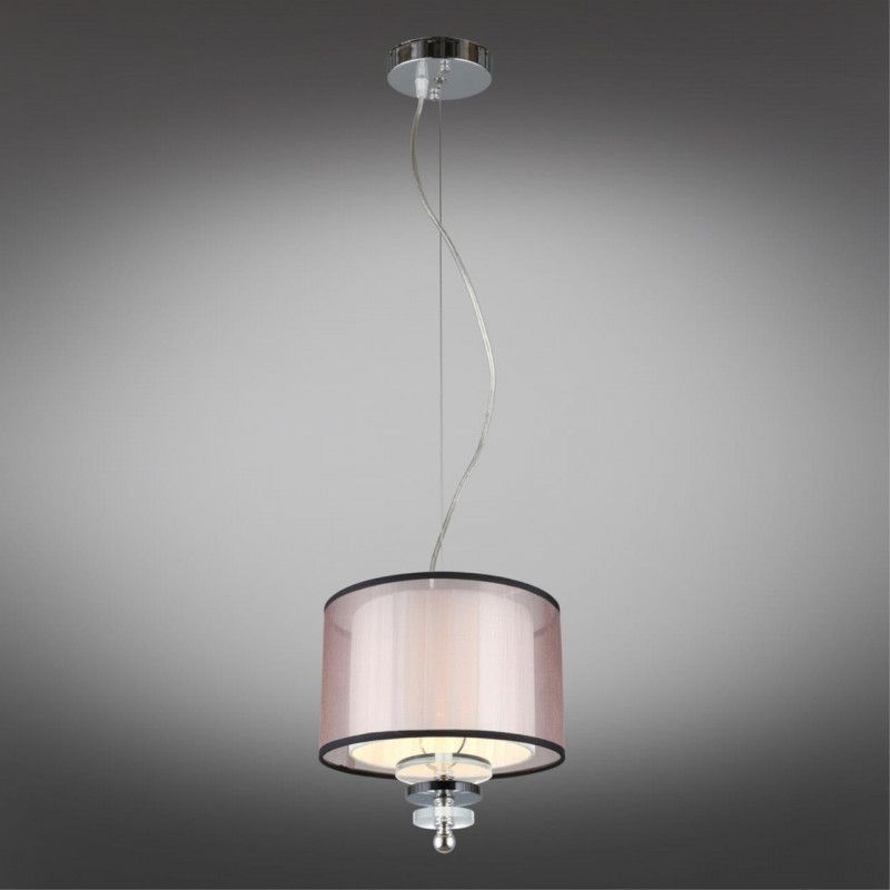 Подвесной светильник 25*50-130 см, 1*E14, 40W, Aployt FLORET APL.703.06.01, хром
