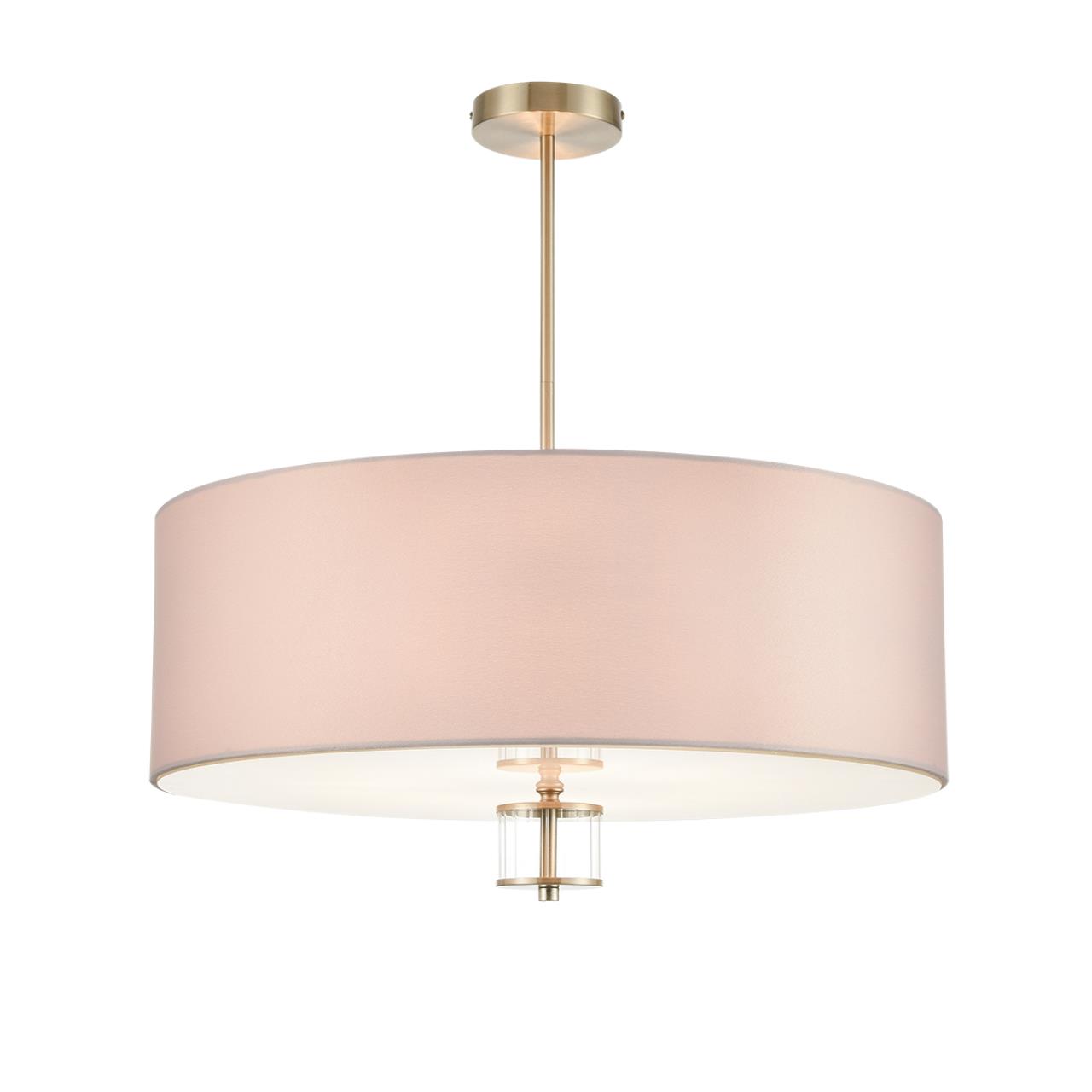 Люстра потолочная 60*60*63 см, 7*E14 Lumion Damona 8109/7C латунь титаниум