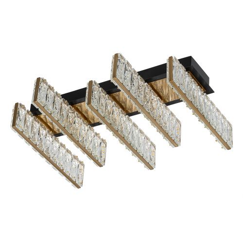 Светильник 49 см, 36W, 3000K, Citilux PALANT CL325252 LED, черный-бронза