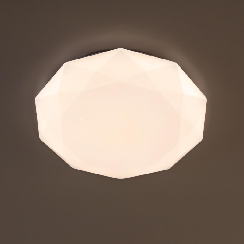 Светильник 38 см, 48W, 3000-5500K Citilux Астрон CL733480G, белый