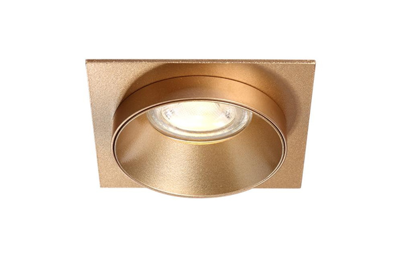 Встраиваемый светильник 7 см Crystal Lux CLT 044C GO Золото