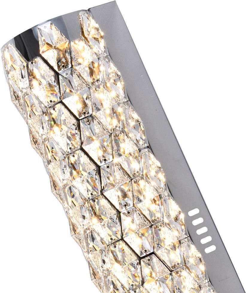 Светильник настенный 49 см, 20W, 3000-6000K, Stilfort 4040/09/01W, хром