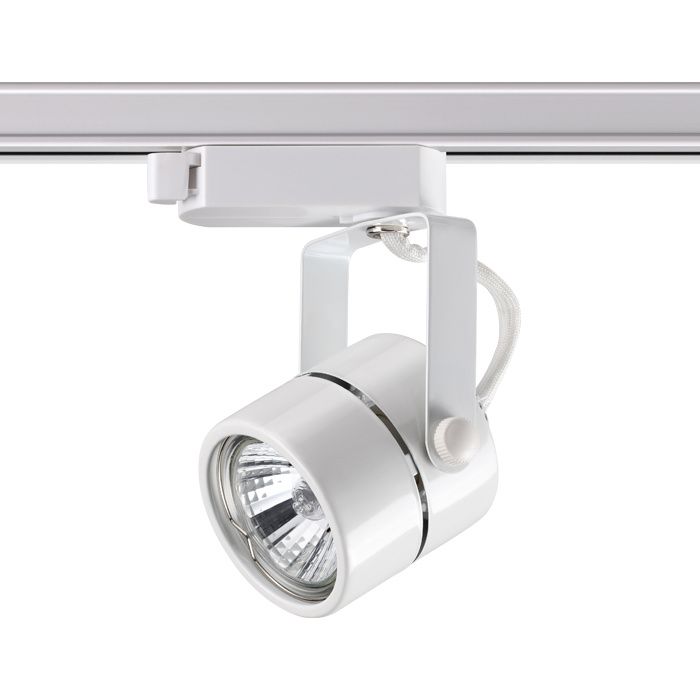 Трековый светильник Novotech Pipe 370428, белый, 13.9x7.6x7.6см, GU10, 50W