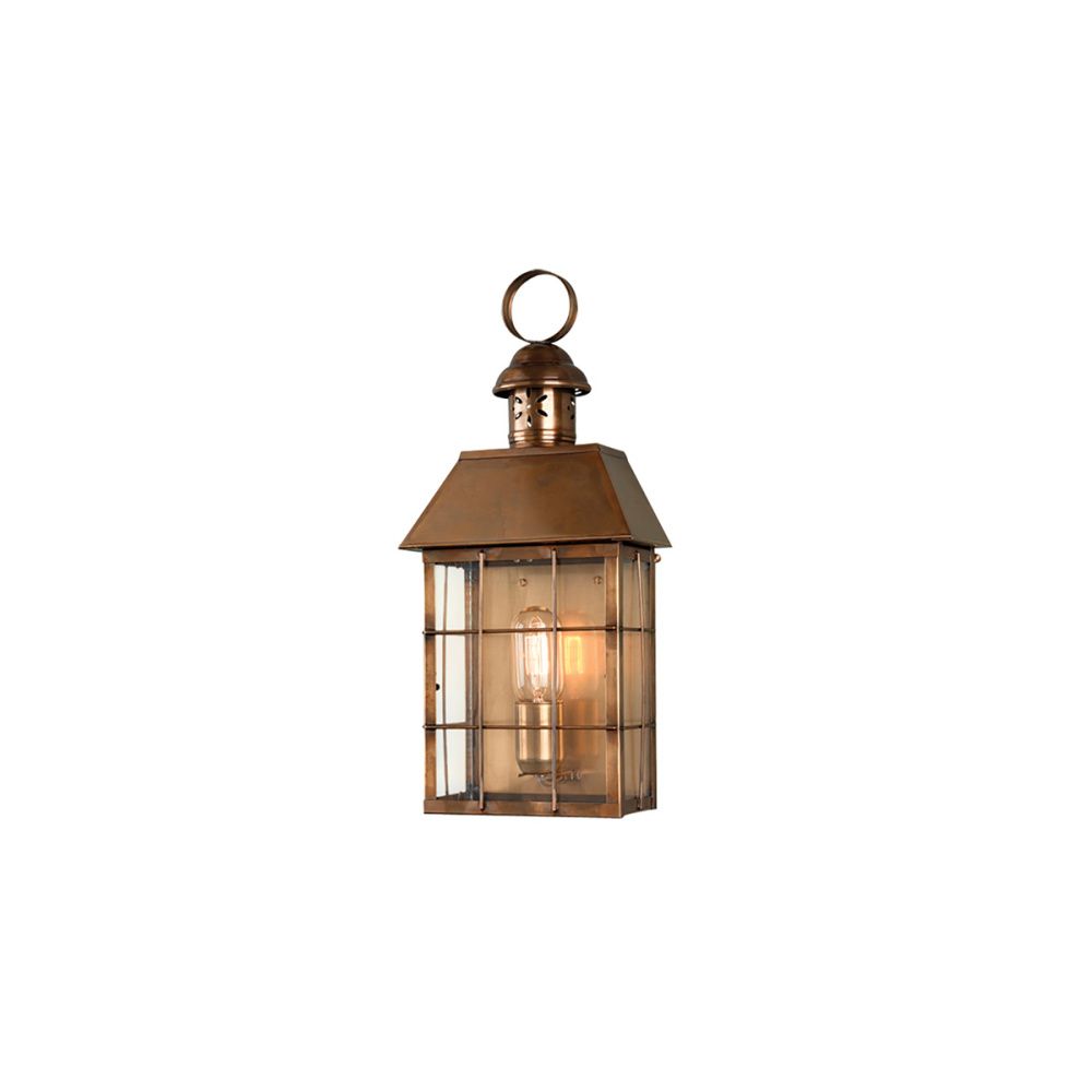 Настенный фонарь 12*21*72 см, E27*100W, Natural Concepts Elstead Lighting Hyde Park GZ-BRONZE6, матовая латунь