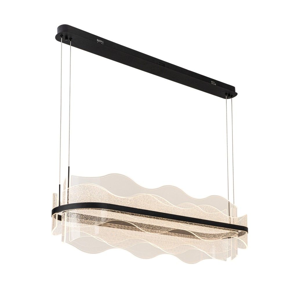 Светильник 120*30*150 см, LED*90W, 3000-6000K, Modestyle  MS.8048.1200 BK, Чёрный