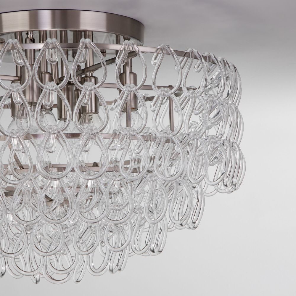 Светильник 60*60*40 см, 8*E14*40W, Bogate's Cappio 380/8, никель, a070615