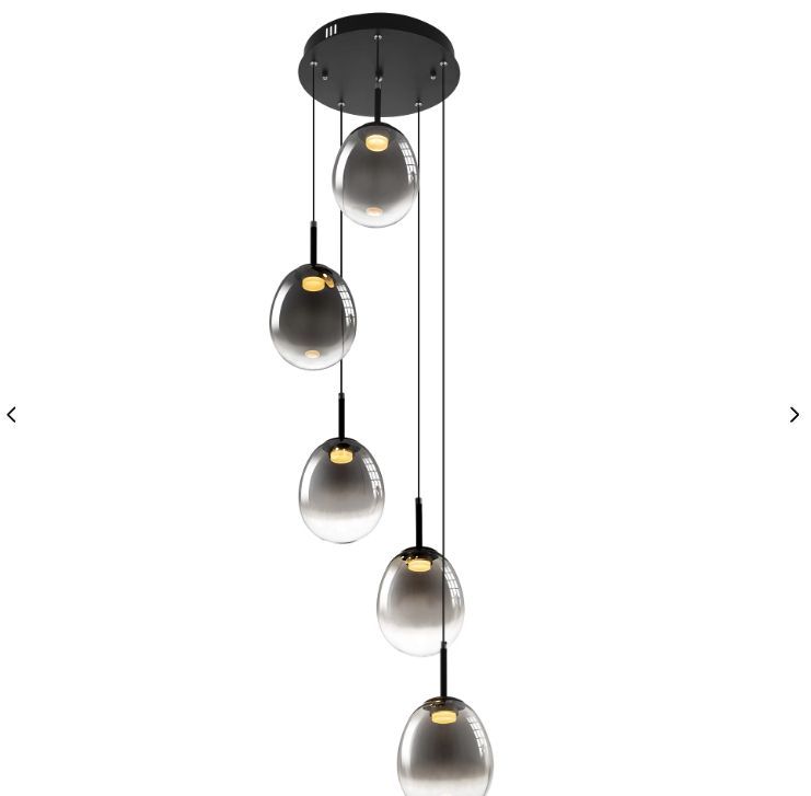 Светильник 40 см, 25W, 3000K, Citilux SWING CL247023 LED, черный