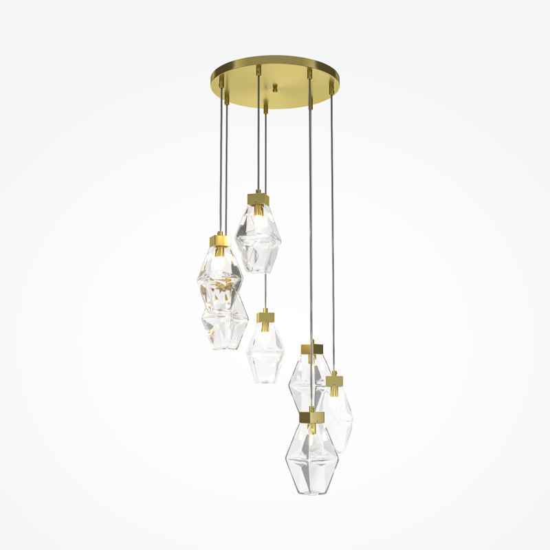 Светильник 48 см, Maytoni MOD325PL-07G, золото