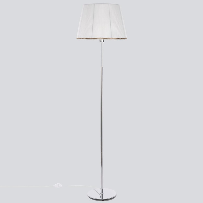 Торшер 42*162 см E27*75 W, Citilux Линц Хром+Белый CL402970