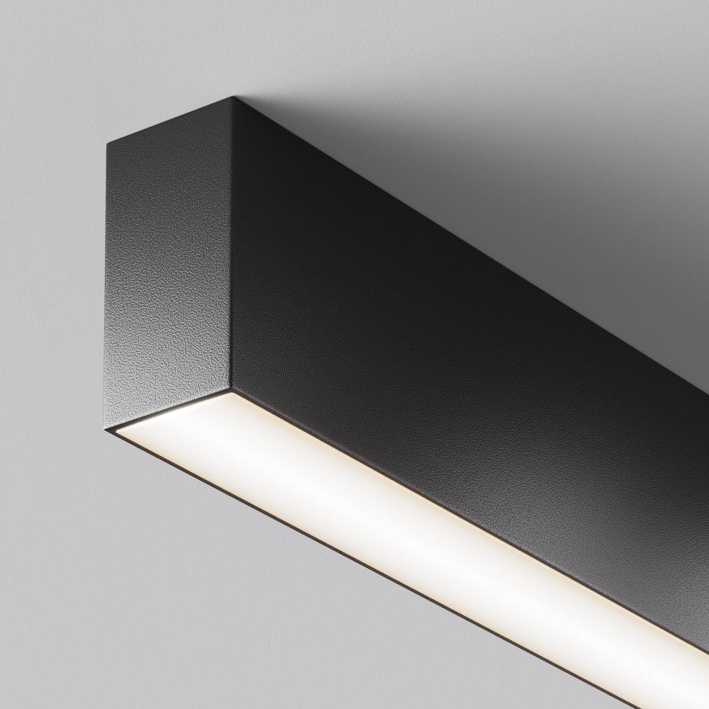 Светильник  C068CL-20W3-6K-B 25,1*2,5*-5 см, *LED*20W, K, Maytoni technical Basis C068CL-20W3-6K-B, Черный