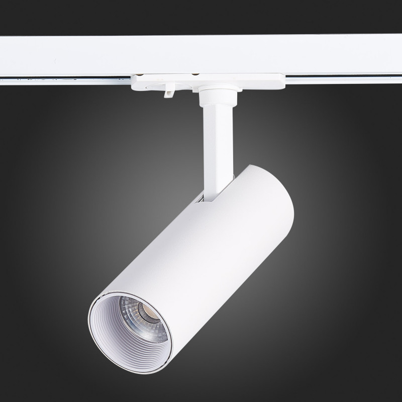 Трековый светильник 14*5 см, 10W, 4000K ST LUCE ST350.546.10.36 Матовый белый