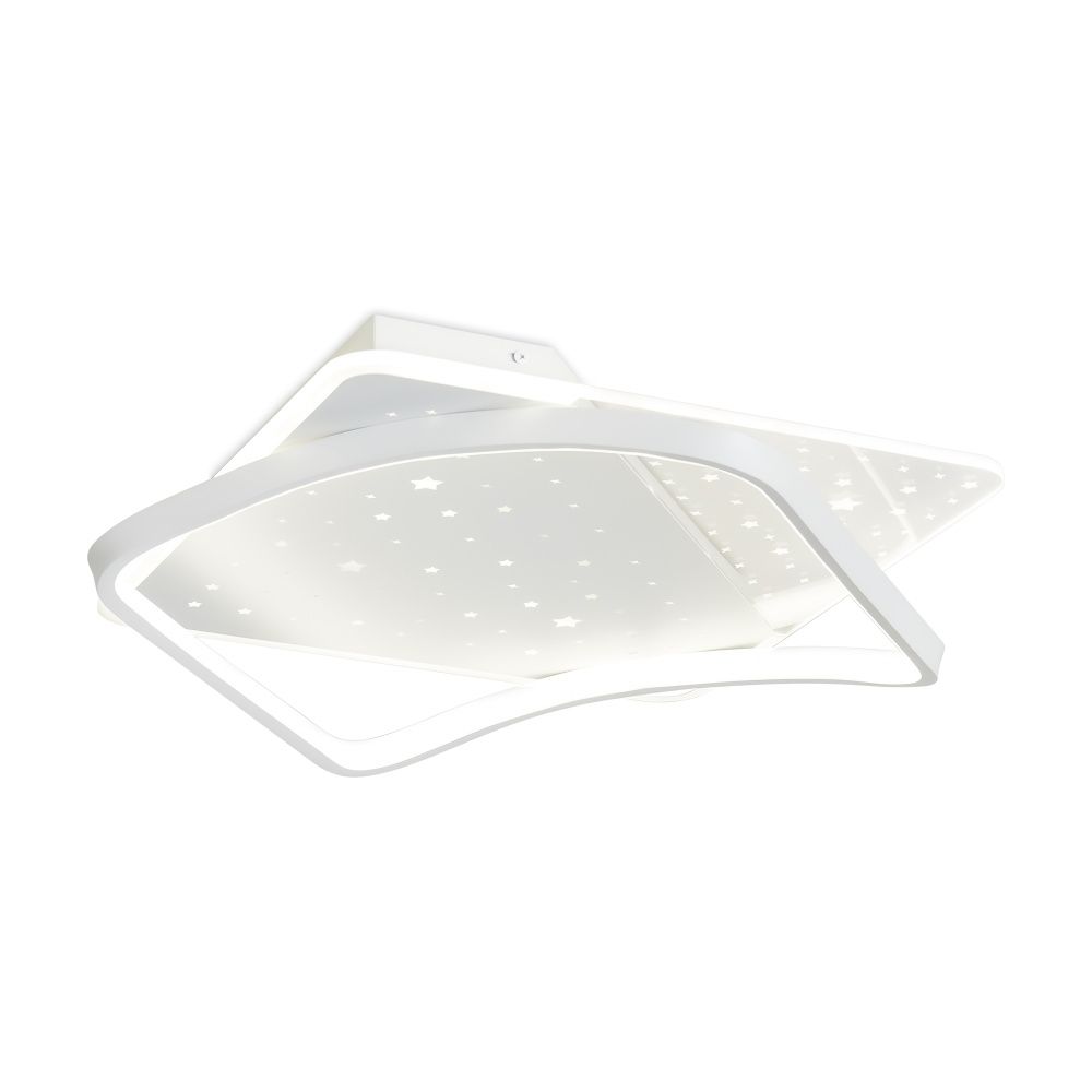 Светильник 54*54*-9 см, *LED*99W, Freya Страта / Strata FR6152CL-L99W, Белый