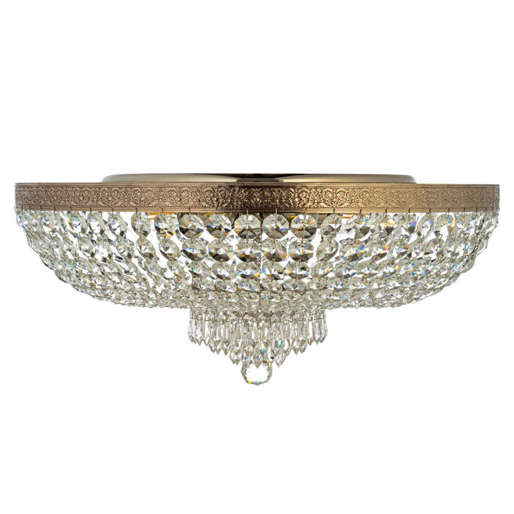 Светильник *60*35 см, 8*E27*60W, Arti Lampadari Santa Nickel Santa E 1.2.60.600 N, Матовый никель