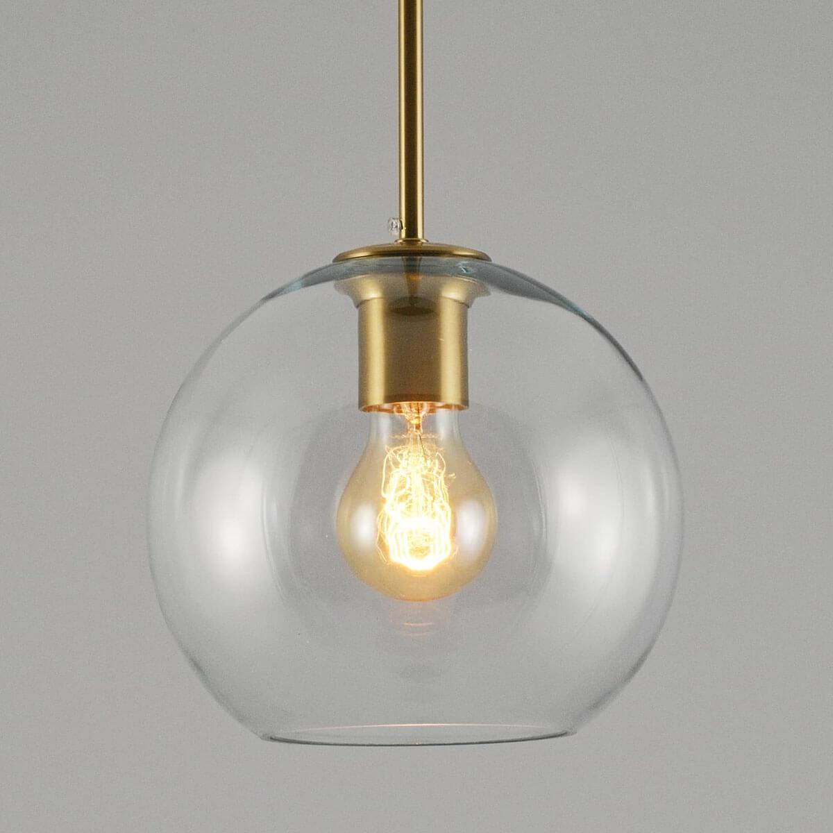 Подвесной светильник 20*19 см, E27 60 W, Moderli Sumatra V2110-P Латунь