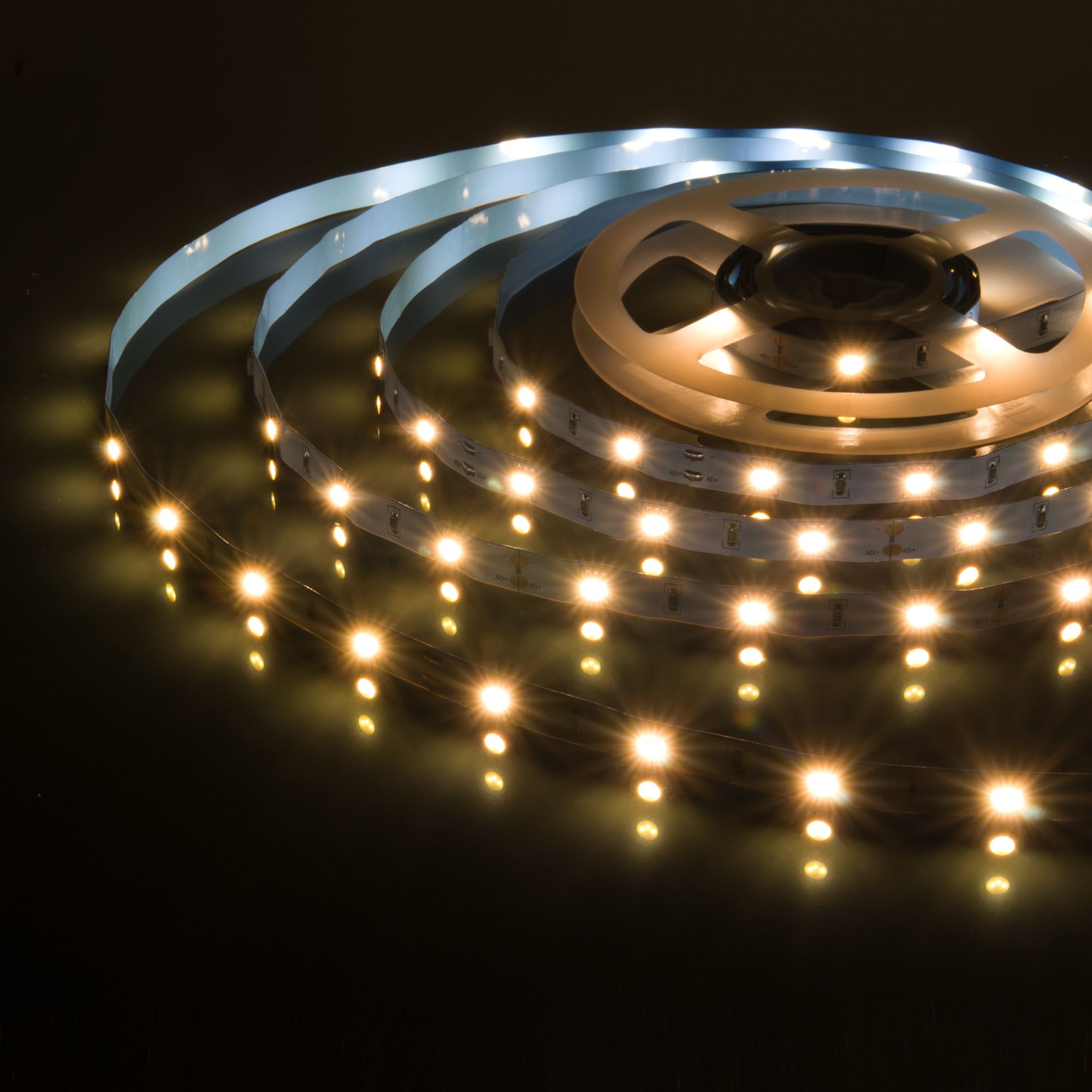 Светодиодная лента Лента светодиодная 12V 7,2W 30Led 5050 IP20 теплый белый, 5м Elektrostandard
