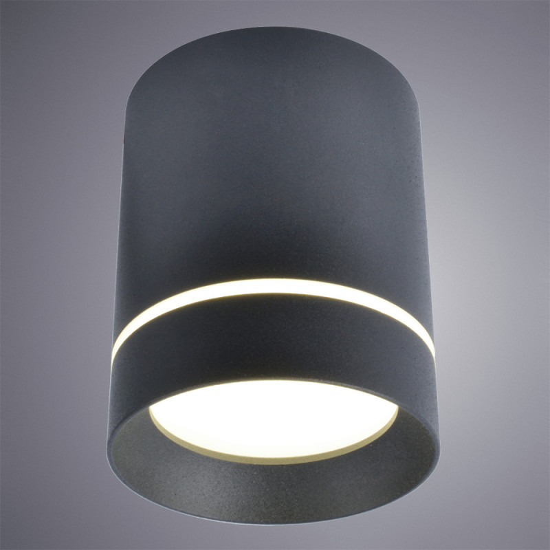 Светильник 8*8 см, LED 9W, 4000K Arte Lamp A1909PL-1BK черный, 8 см
