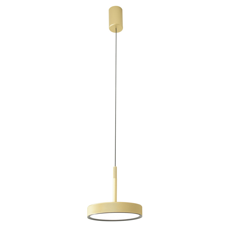Подвесной светильник 12,5*180 см, LED, 10W, 4000К, Favourite Piller 4507-1P золотой