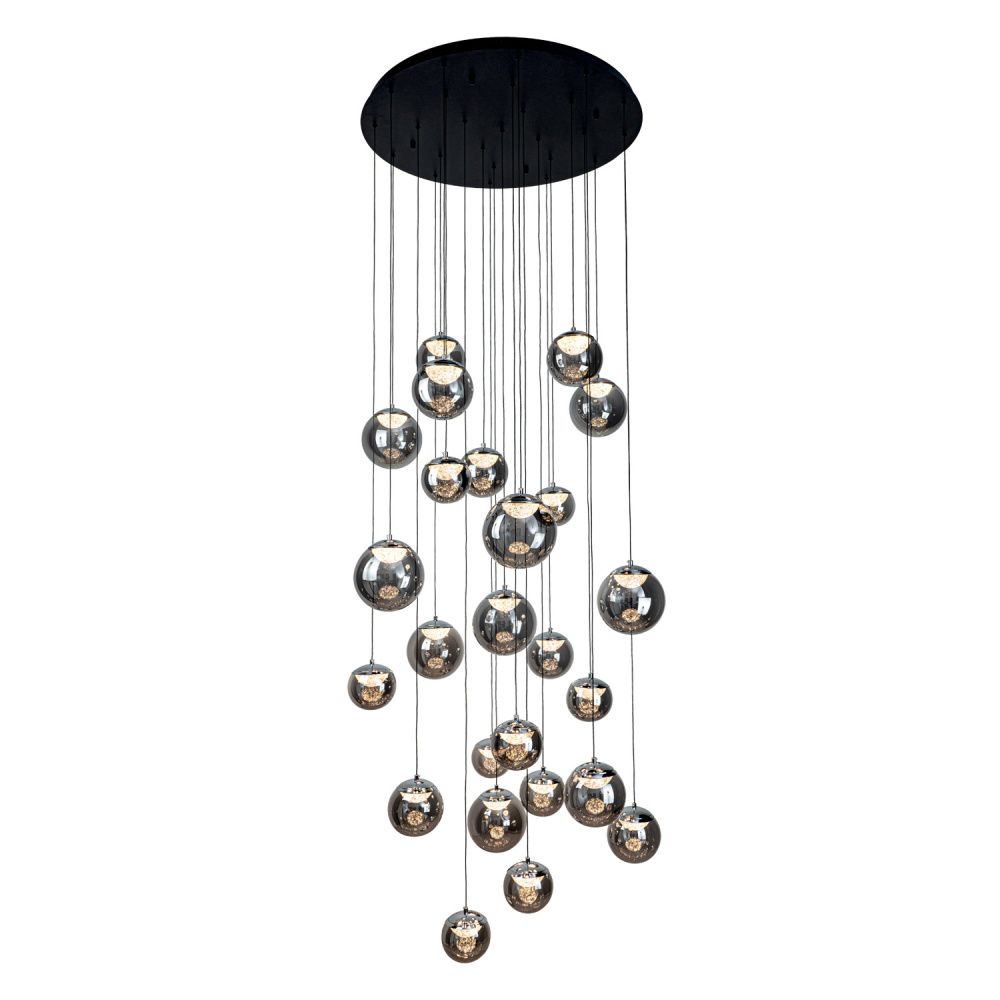Подвесная люстра MODELUX ML.2338.25 BK-CR