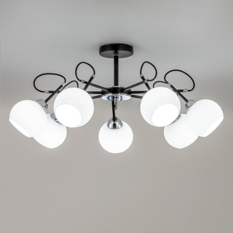 Люстра 72 см Citilux Стивен CL141271 черная
