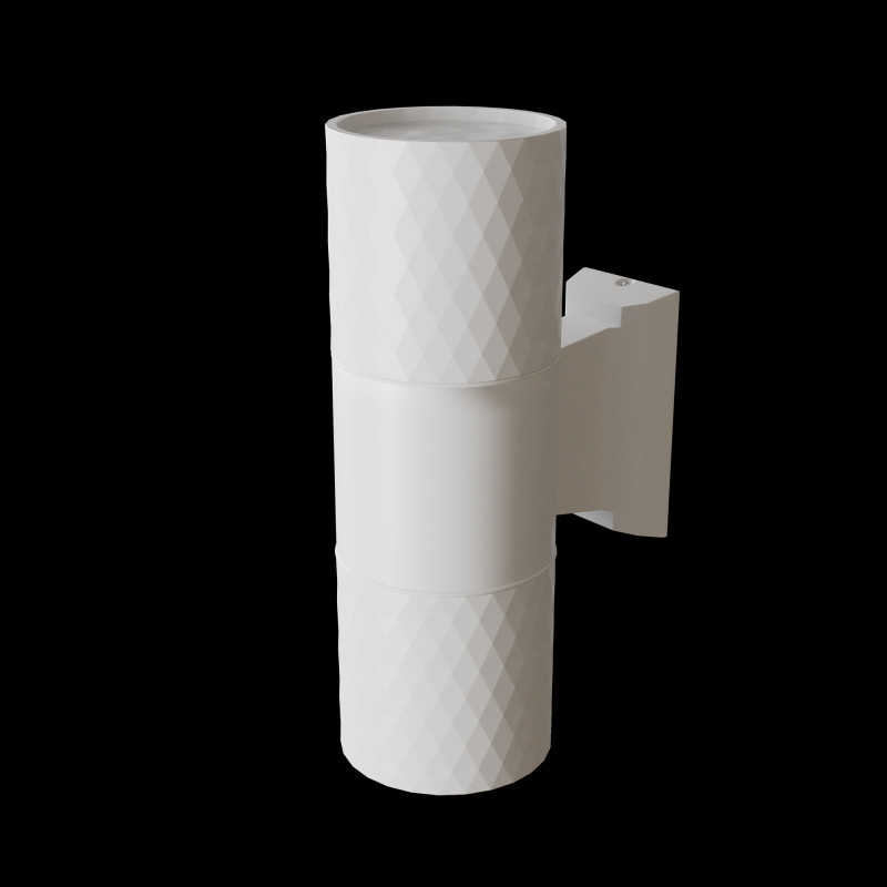 Светильник настенный 6,5*6,5*19 см, 2*GU10, 100W, Maytoni Bowery O583WL-02W белый