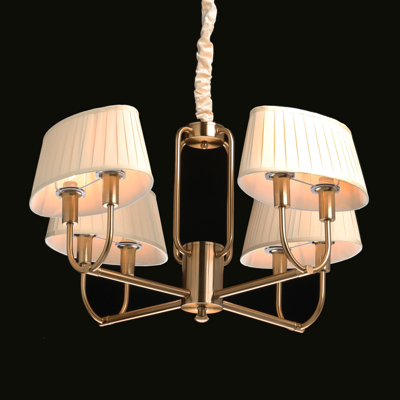 Люстра 74*100 см, 8*E14 матовый золото MW-Light София 355014608