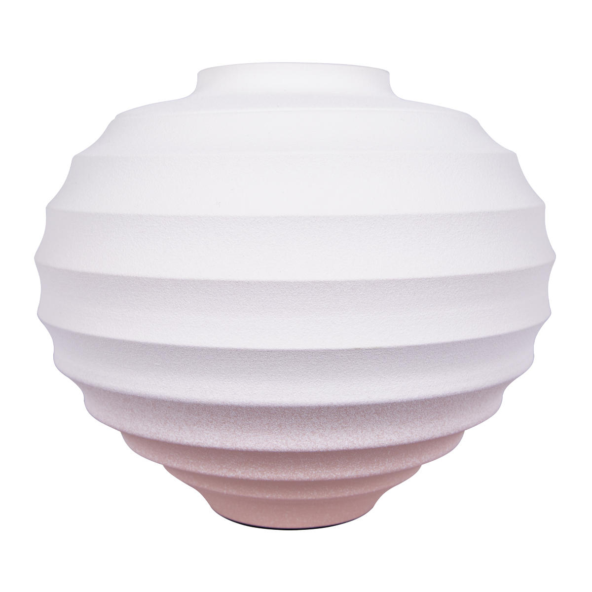 Ваза 22*18,5 см,  LOFT IT Belette 10261V/S розовый, белый