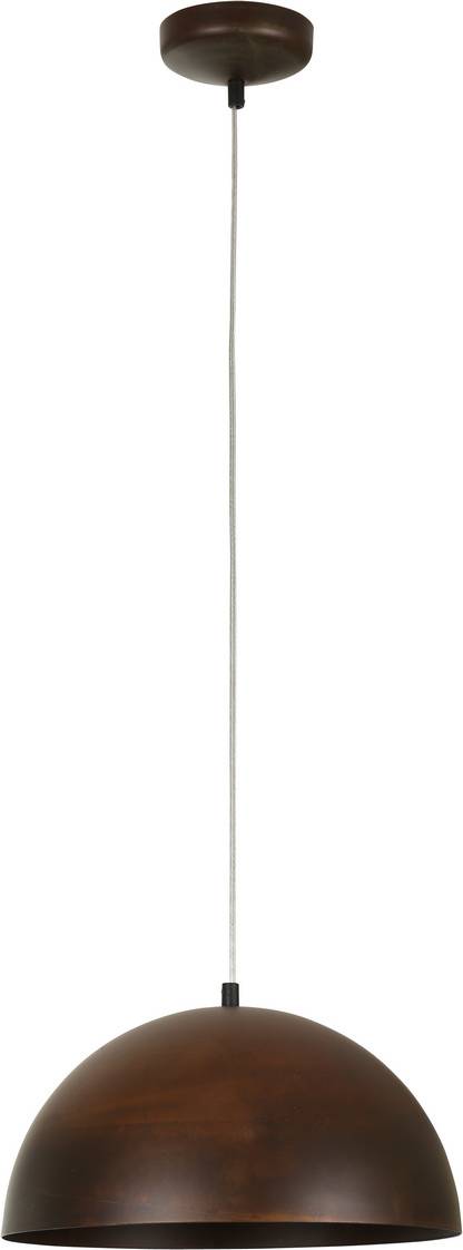 Подвесной светильник Nowodvorski Hemisphere Rust 6367, диаметр 34 см, коричневый