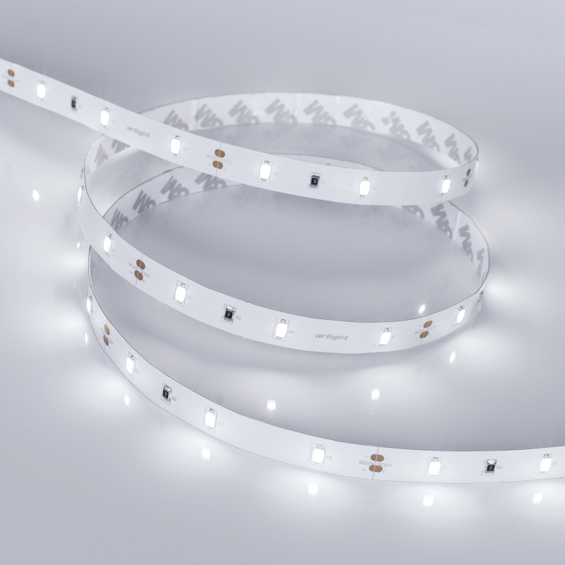 Светодиодная лента ULTRA-5000 12V White6000 (5630, 150 LED, LUX) (Arlight, 12 Вт/м, IP20) 013853