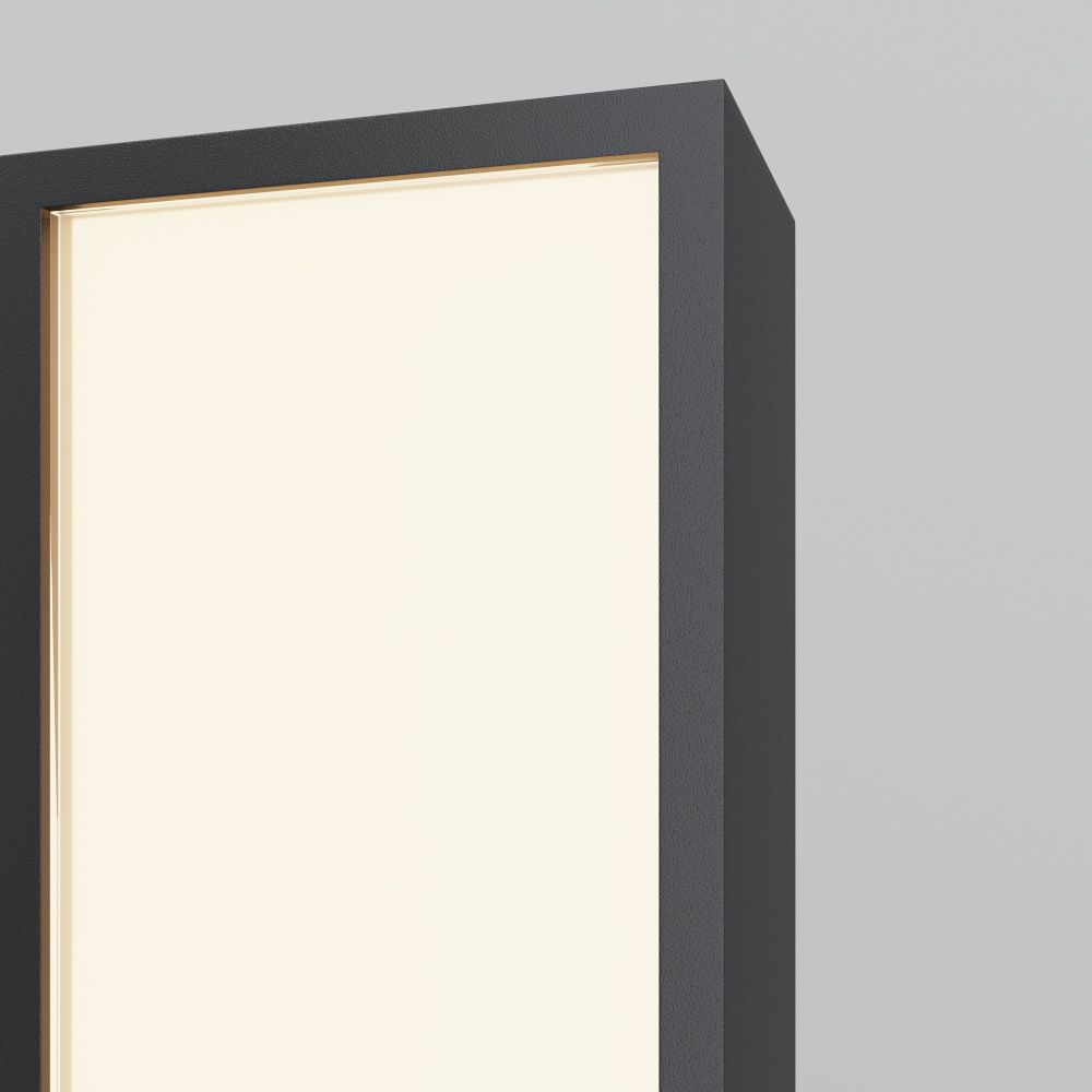 Садово-парковый светильник 9*13-250 см, LED*40W, 3000K, Maytoni Blitz O470FL-L40GF3K, Графит