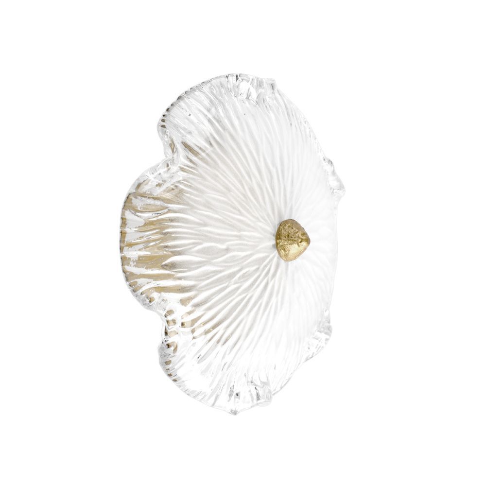 Бра *24,5*0 см, 1*G9*5W, Loft It Bloom 10352W/B AB, Античная бронза