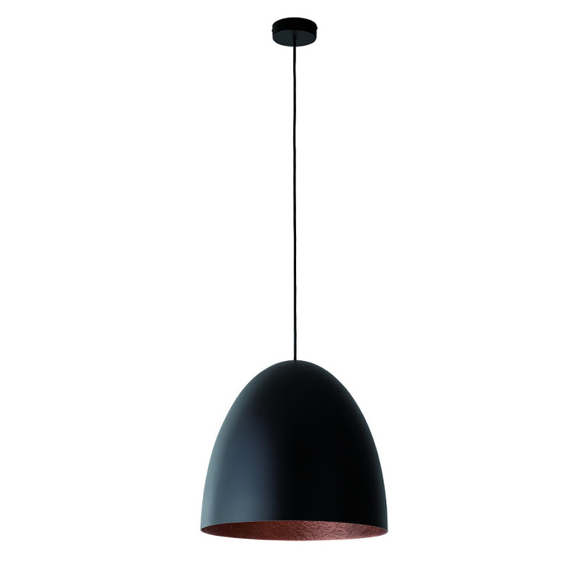 Подвесной светильник 38*150 см, 1*E27, 40W, Nowodvorski Egg M 10318, черный