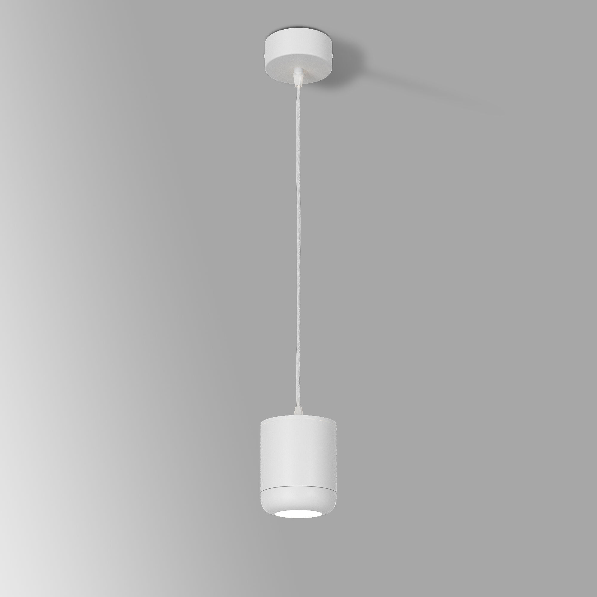 Подвесной светильник 9*150*9 см, 15W 4000K Elektrostandard Onde 50249 LED белый