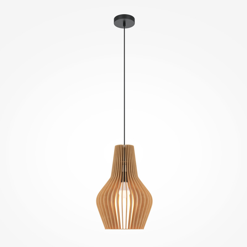 Светильник 30 см, Maytoni Roots MOD191PL-01W1, черный-дерево