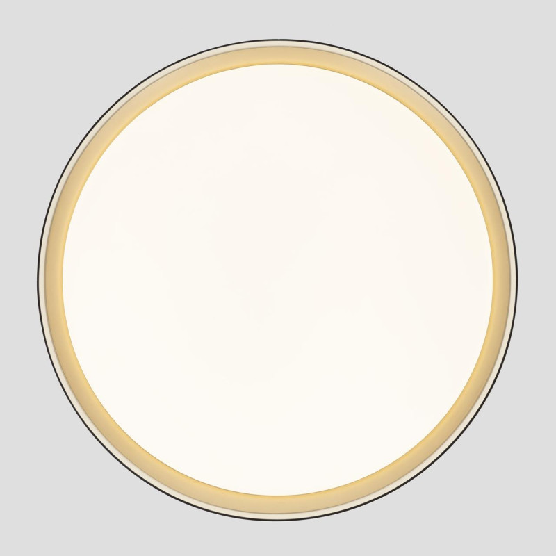 Светильник 50 см, 68W, 3000-5000K с пультом Citilux CL751451G BOSS Черный+Золото LED