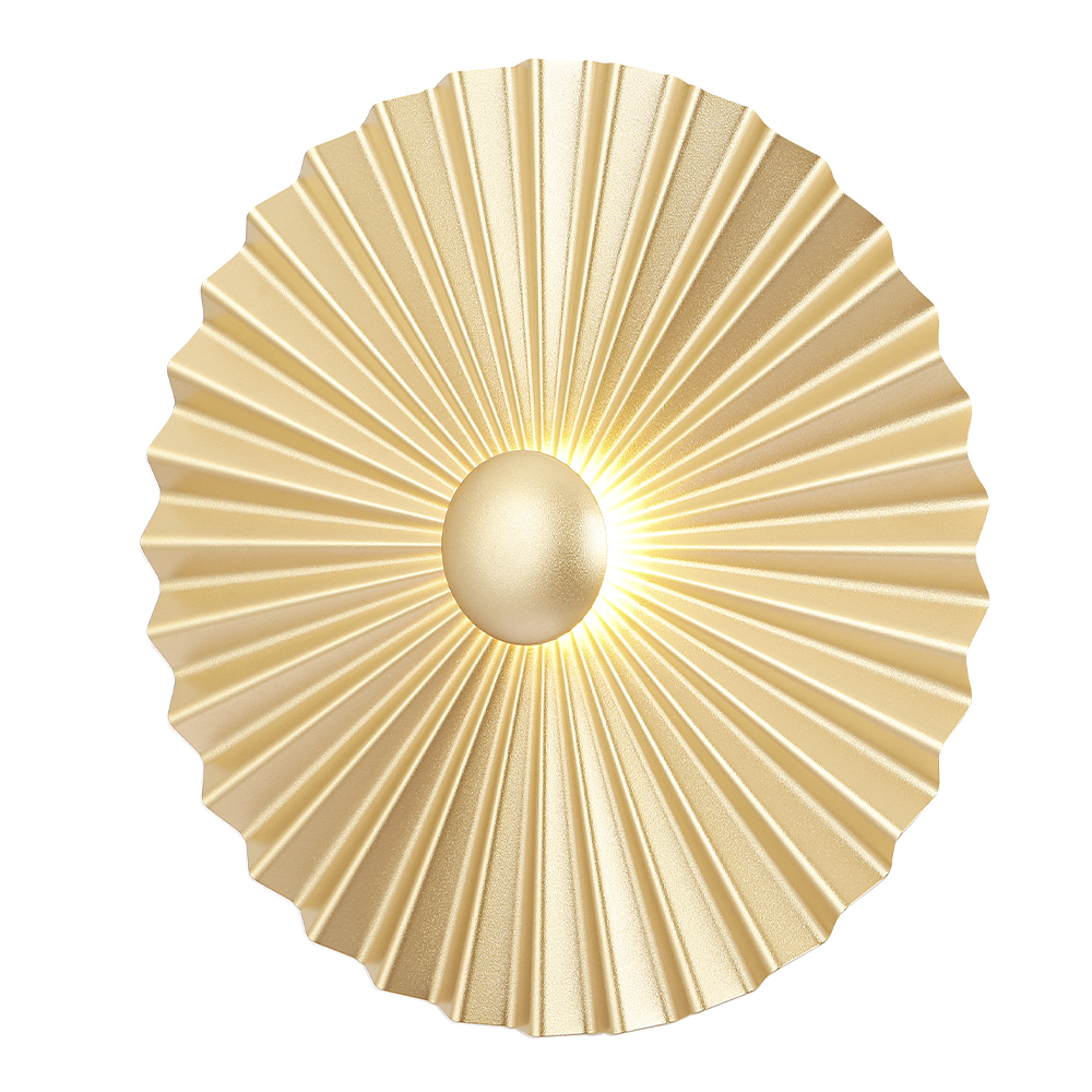 Бра 35 см, 4W, 3000K, Crystal Lux HOLA AP4W LED D350, золото