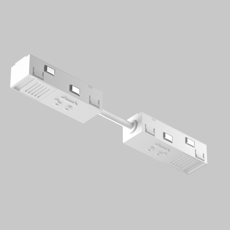 Подвод питания 15,2*1,7*1,9 см, Maytoni Technical Accessories for tracks Exility TRA034CPC-42W-5-1 белый