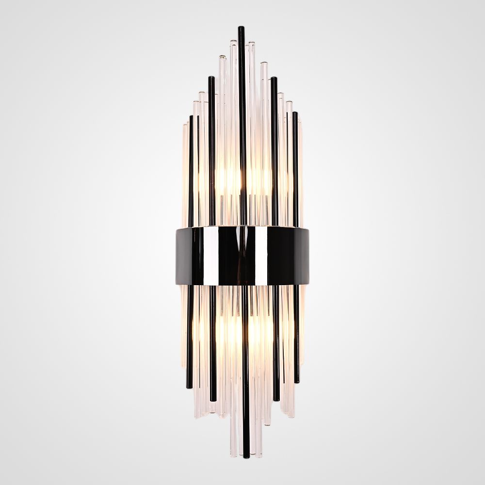 Бра Empire black 20*20*60 см, 2*E14*40W, ImperiumLoft empire01, Золотистый