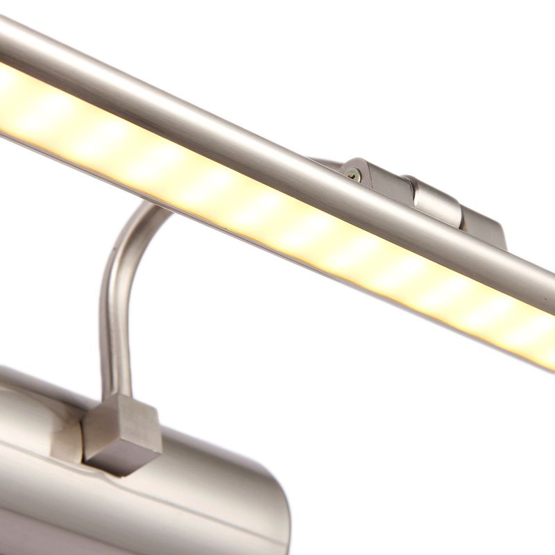 Подсветка 42 см, LED 8W 4000K никель Zortes Blowe ZRS.63236.8