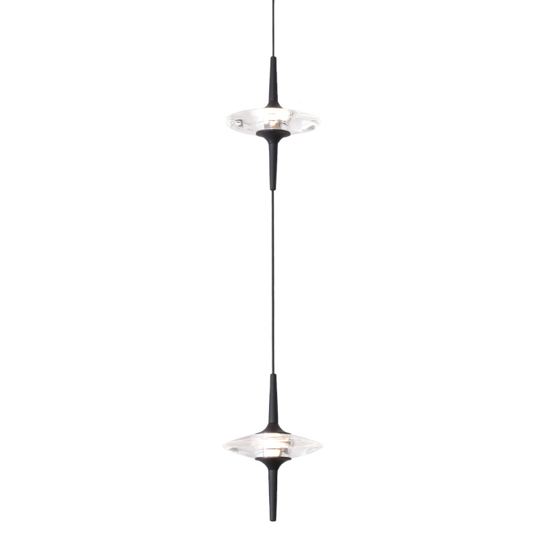 Светильник подвесной ZENITH 2*LED*5W 4000K ST LUCE SL6231.403.02 черный