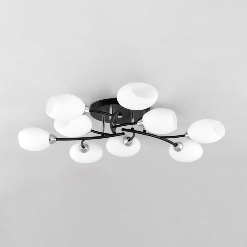Люстра Citilux Флорида Черн.+Хром CL148195