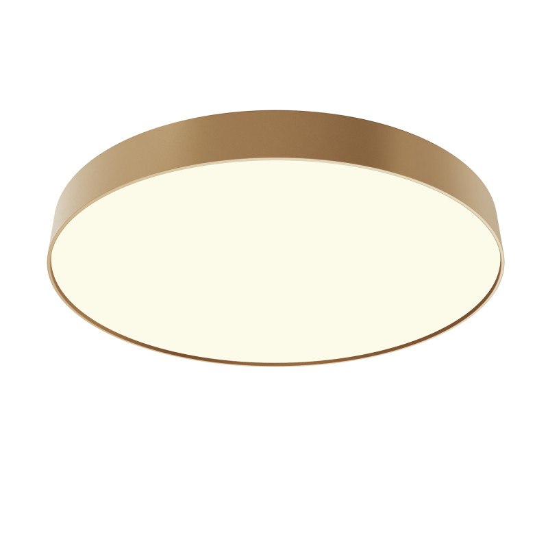 Светильник 60 см, 90W, 3000K, Maytoni Technical Ceiling Zon C032CL-90W3K-RD-MG, матовое золото