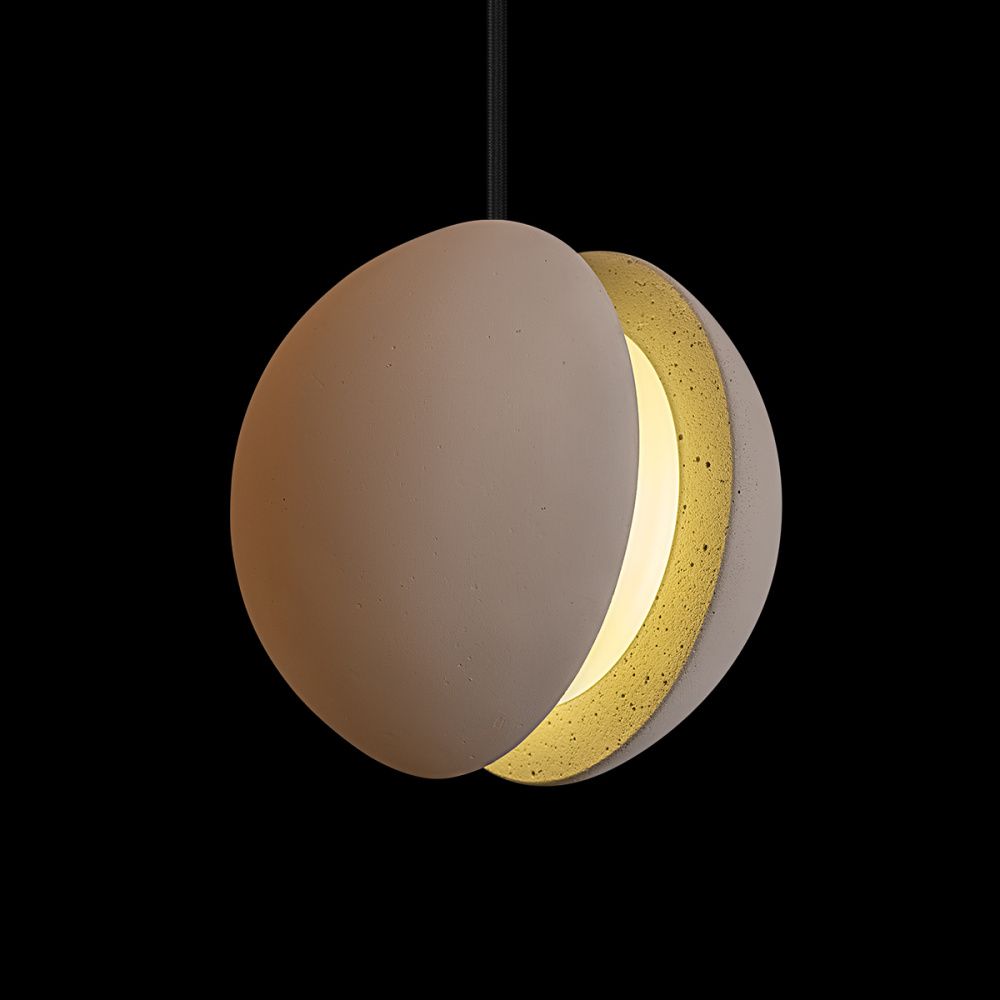 Подвесной светильник 13 см, LOFT IT Yo-yo 10481 Grey, черный-бетон