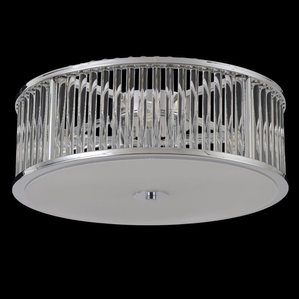 Потолочный светильник 40 см, Crystal Lux AVENUE PL4 CHROME, хром