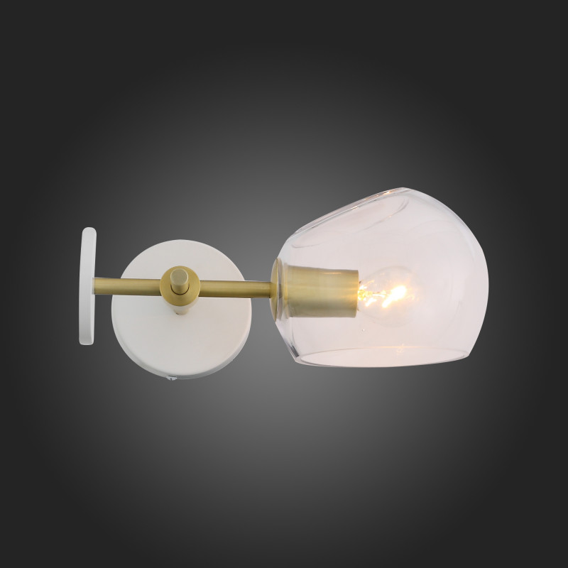 Бра 32 см, 40W, ST LUCE CALMARE SL434.201.01 Латунь