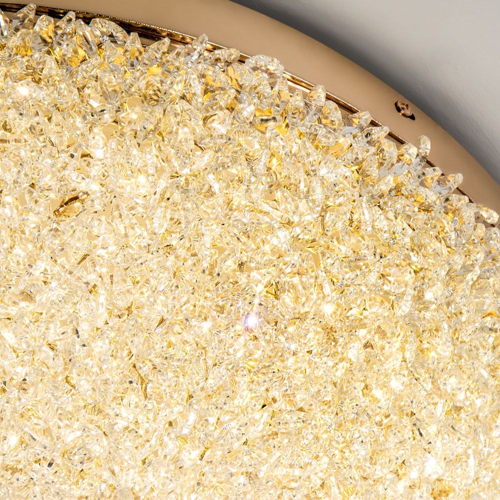 Потолочная люстра ** см, LED 96W, 3000 / 6000K, Золото MODELUX ML.2320.500 GD